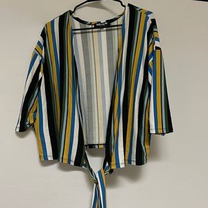 Cross body shirt